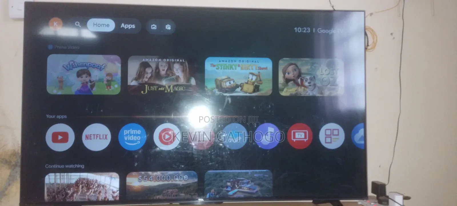 TCL 50 Inch TV Slightly Used