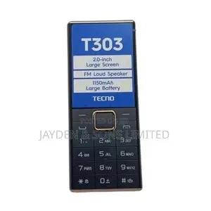 New Tecno T303 Black