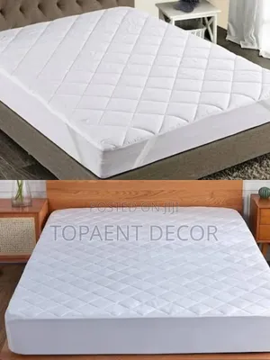 White Quilted Waterproof Mattress Protector