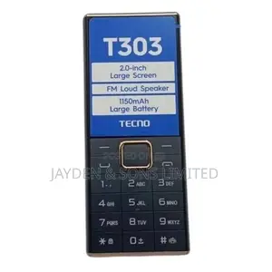 New Tecno T303 Black
