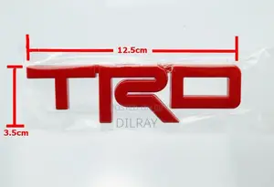 Toyota TRD Logo Emblem Badge