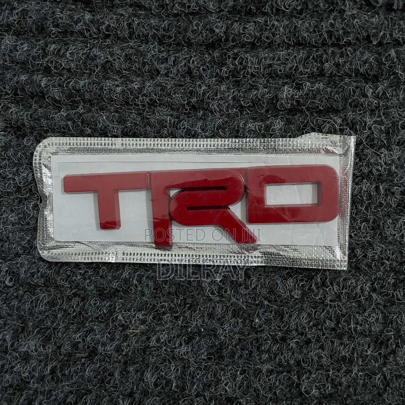 Toyota TRD Logo Emblem Badge