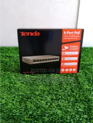 Tenda 8 Port Ethernet Switch With PoE