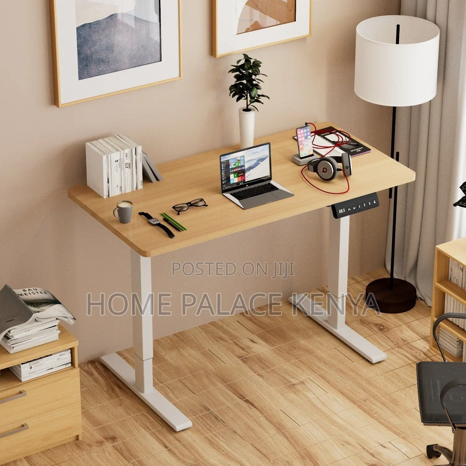 Standing Table; Ergonomic Height Adjustable Standing Desk