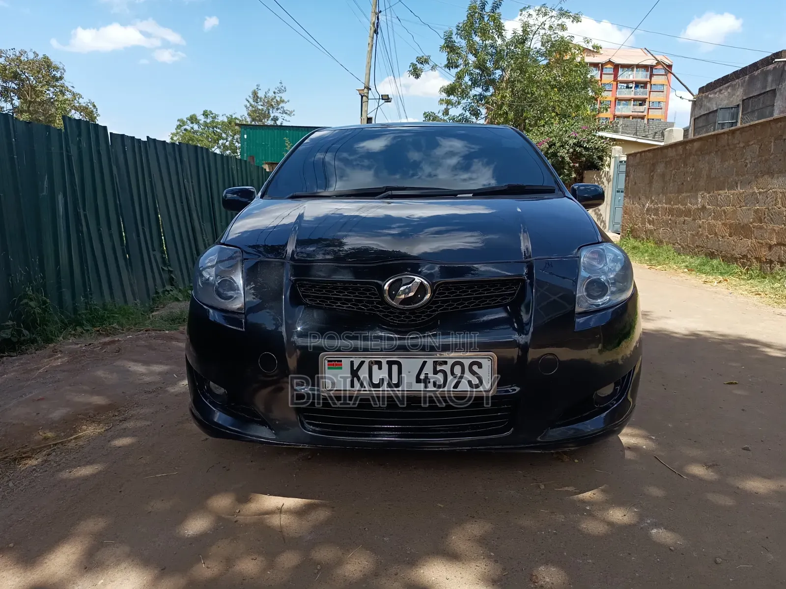 Toyota Auris 2008 Black