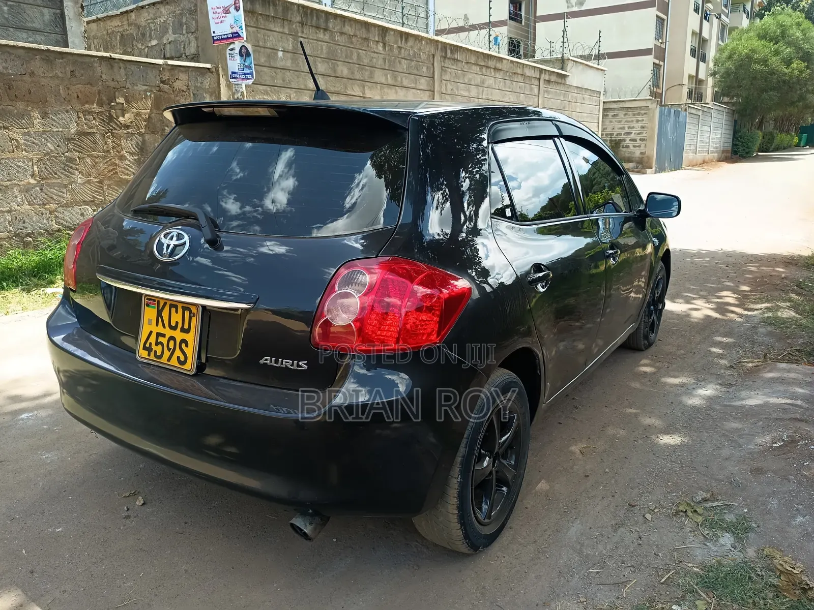 Toyota Auris 2008 Black