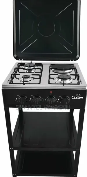 3+1 Standing Cooker With Shelves at 5500