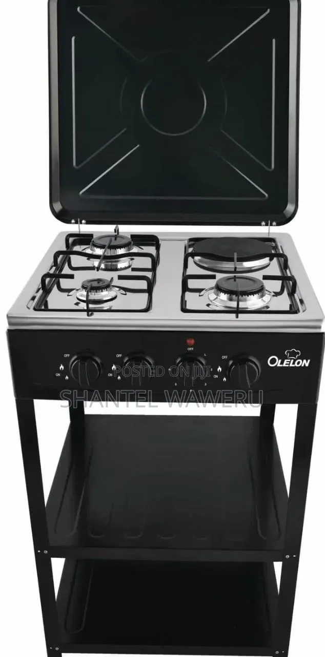 3+1 Standing Cooker With Shelves at 5500