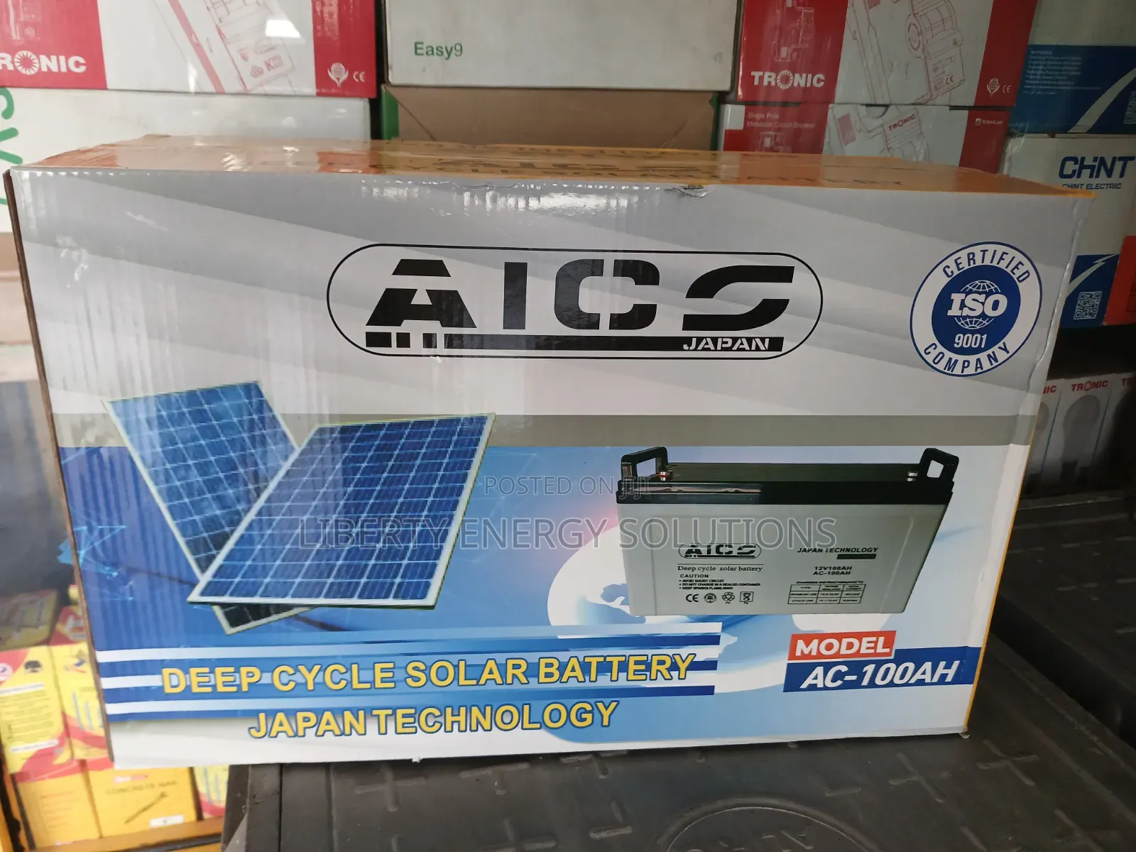 Aico Japan Solar Battery 100h