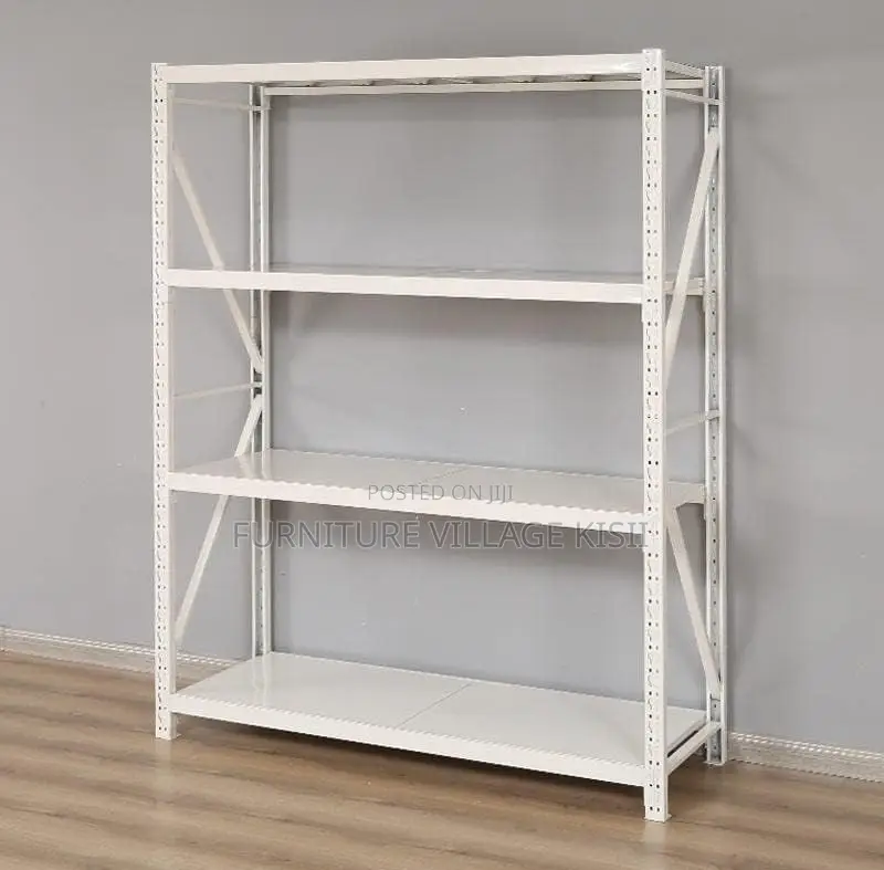 Storage Unit: 4-Tier Metalic Adjustable Rack