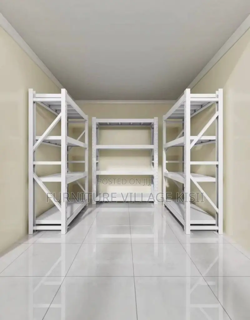 Storage Unit: 4-Tier Metalic Adjustable Rack