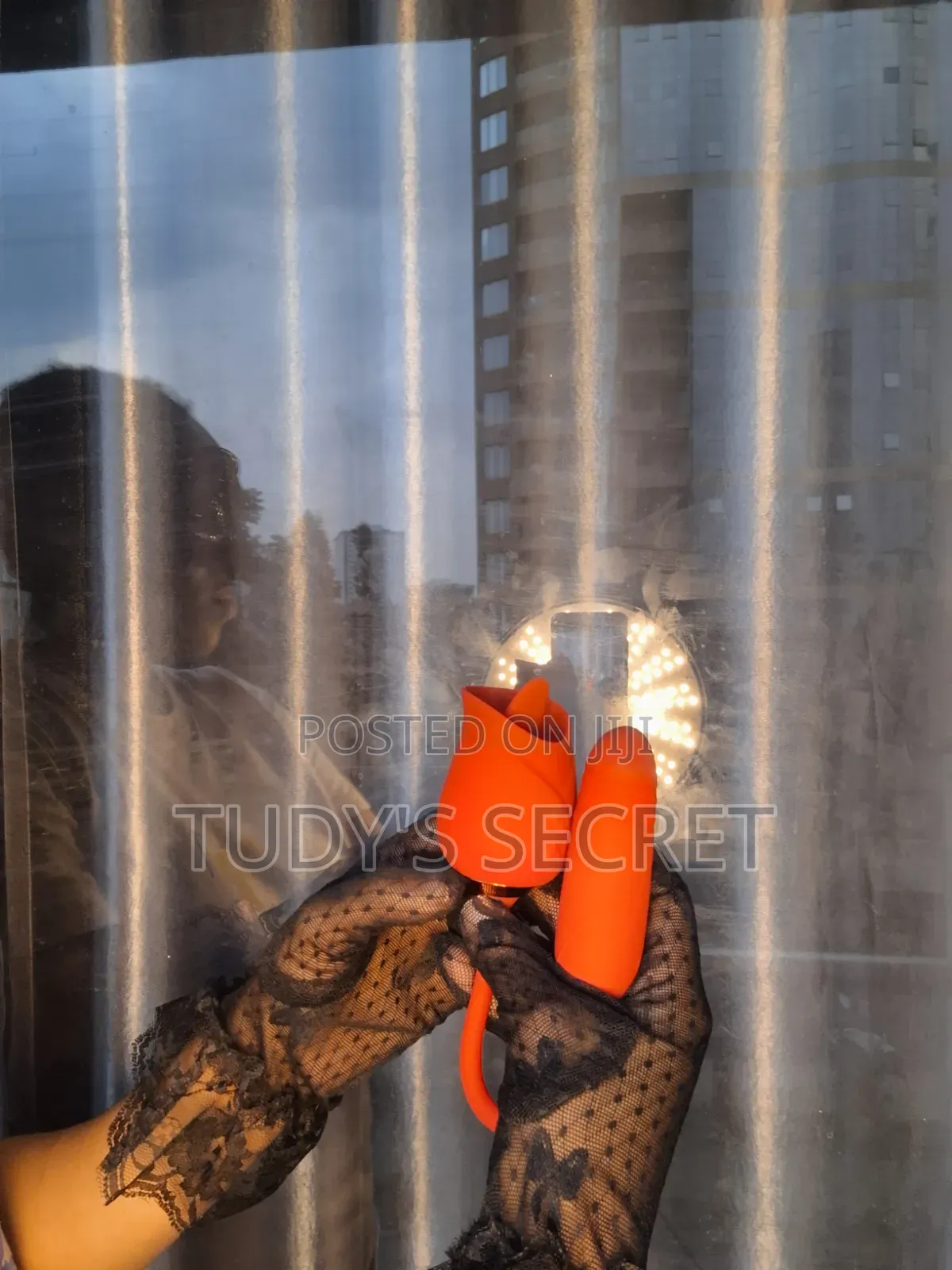 Double Sided Rose Toy Dildo Vibrator Sucker in Nairobi, Kenya