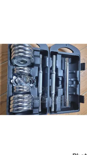 Chrome 15kg Dumbbells