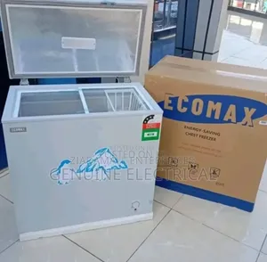 Colour White - Ecomax 169L Freezer. On Offer