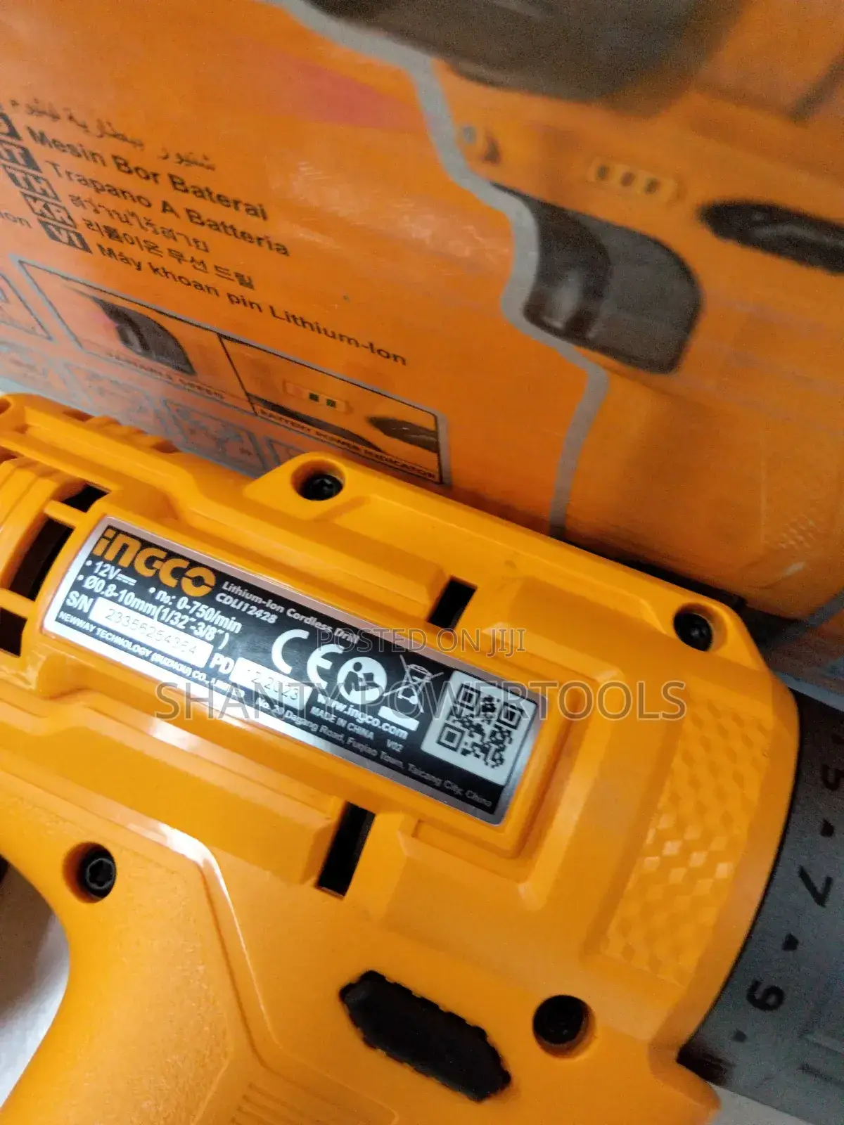 12v Ingco Cordless Drill