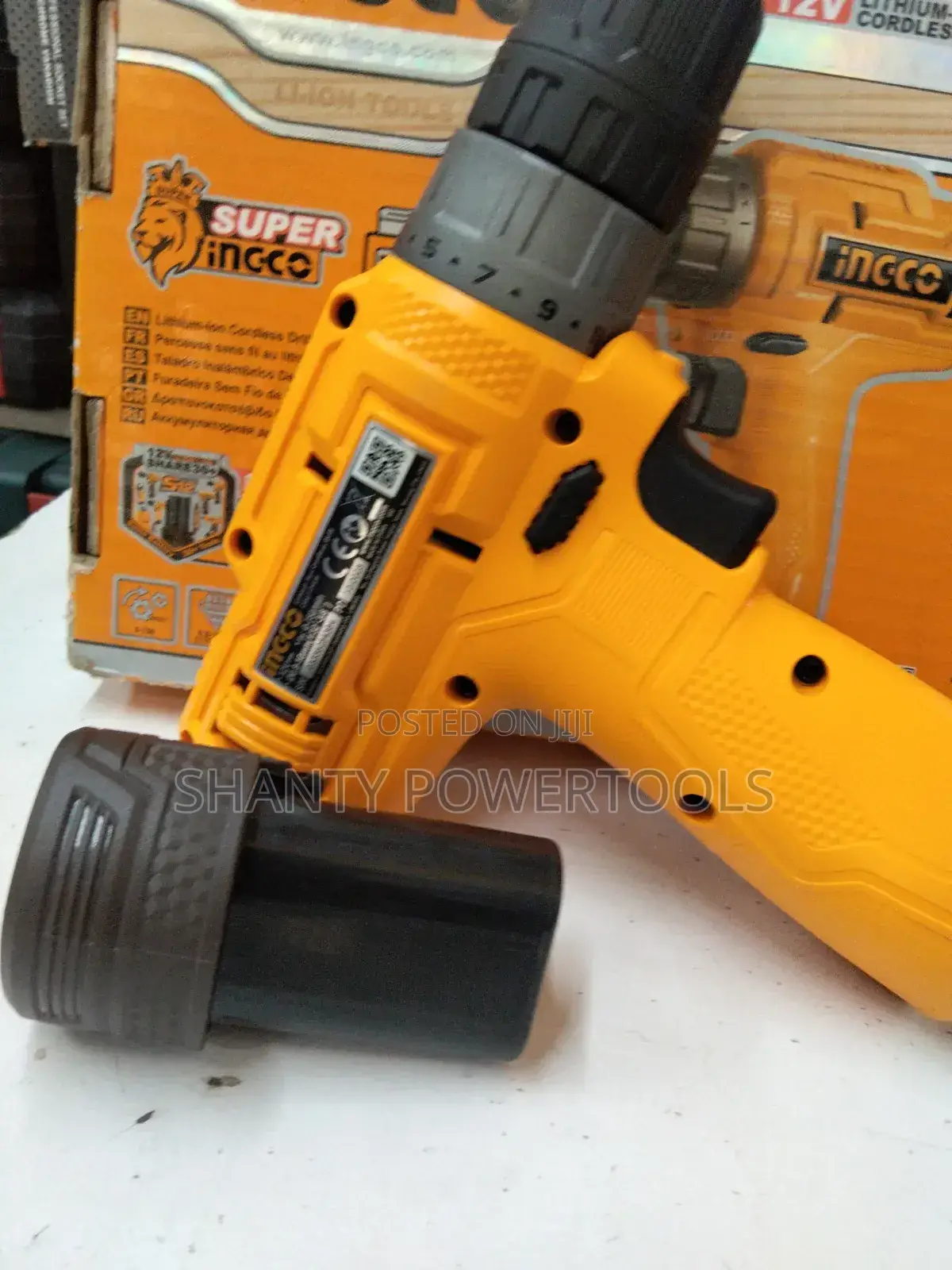 12v Ingco Cordless Drill