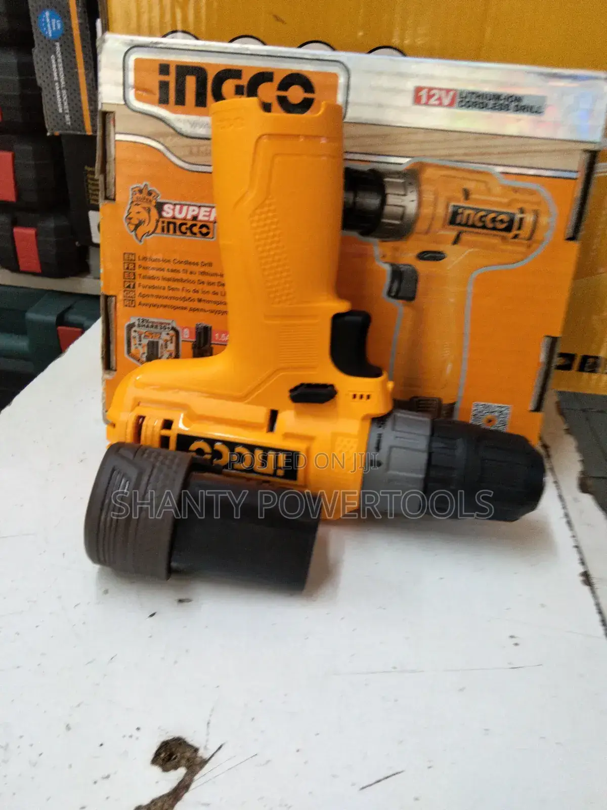 12v Ingco Cordless Drill