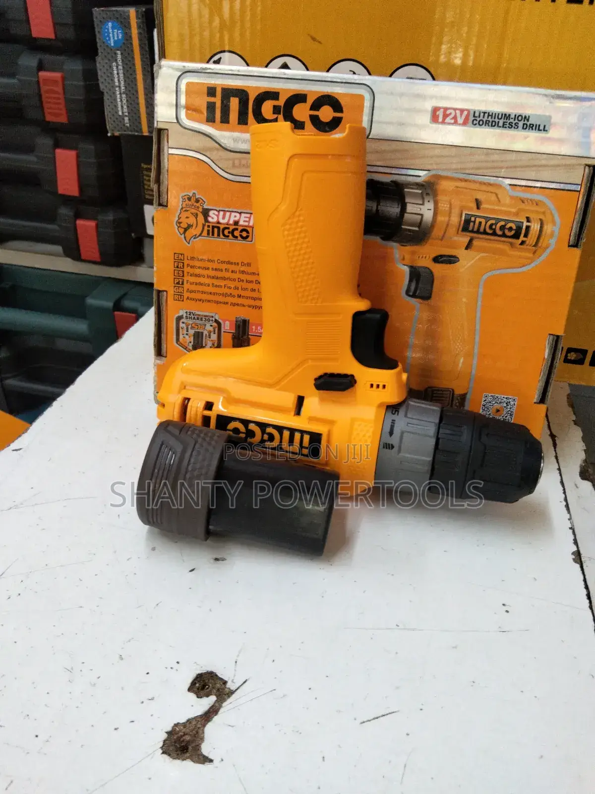 12v Ingco Cordless Drill