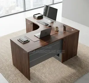 Office Desk; 1.4M Curved Office Desk