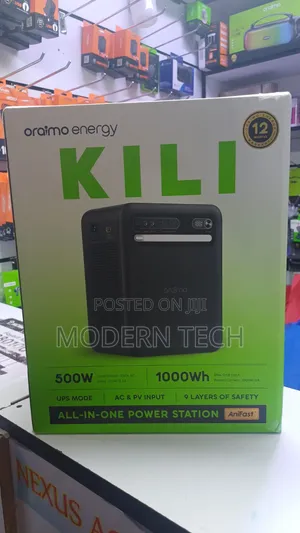 Oraimo Energy KILI 1000Wh 500W Portable Power Station