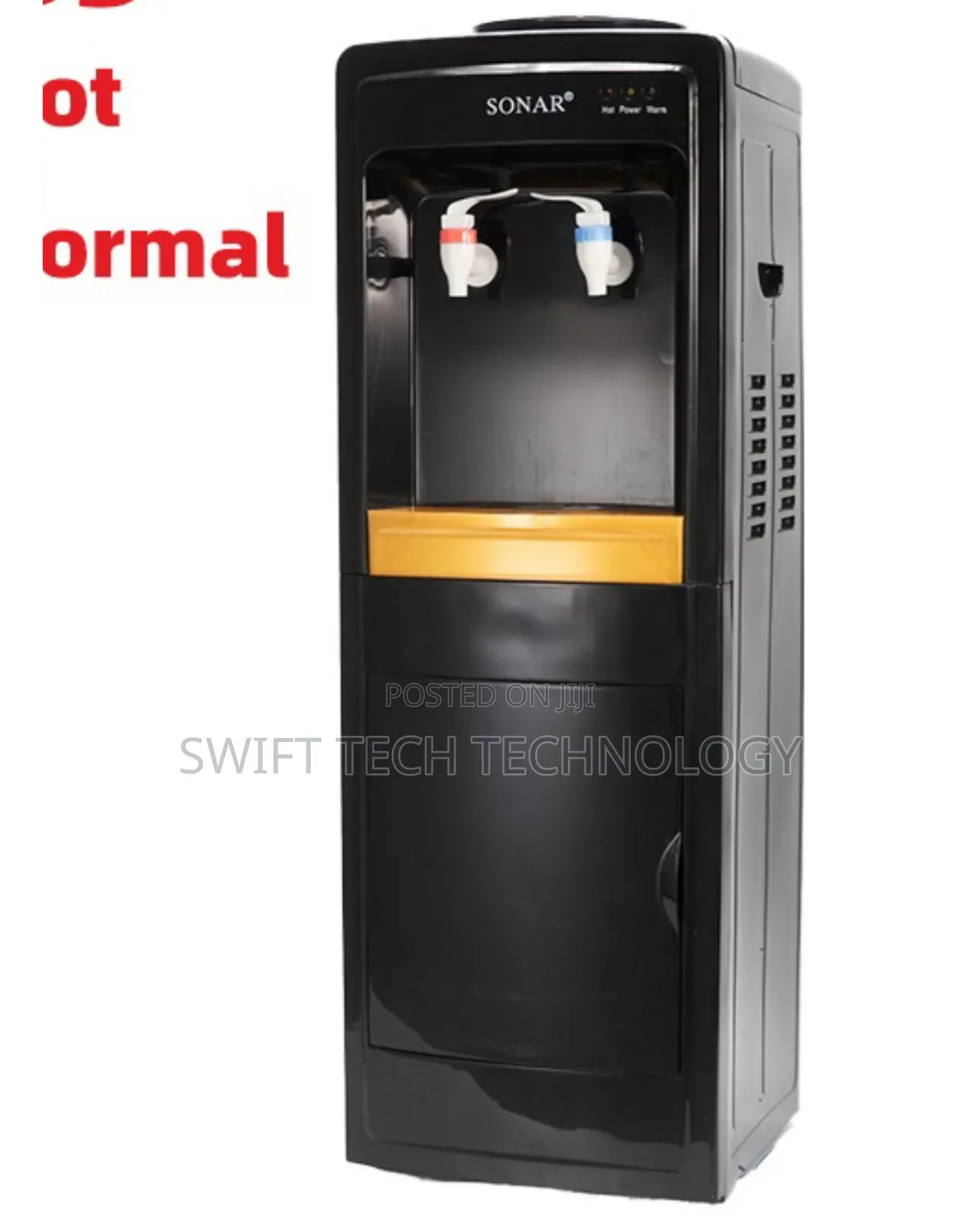 Water Dispenser Sonar 2 Taps Water Dispenser Hot N Normal