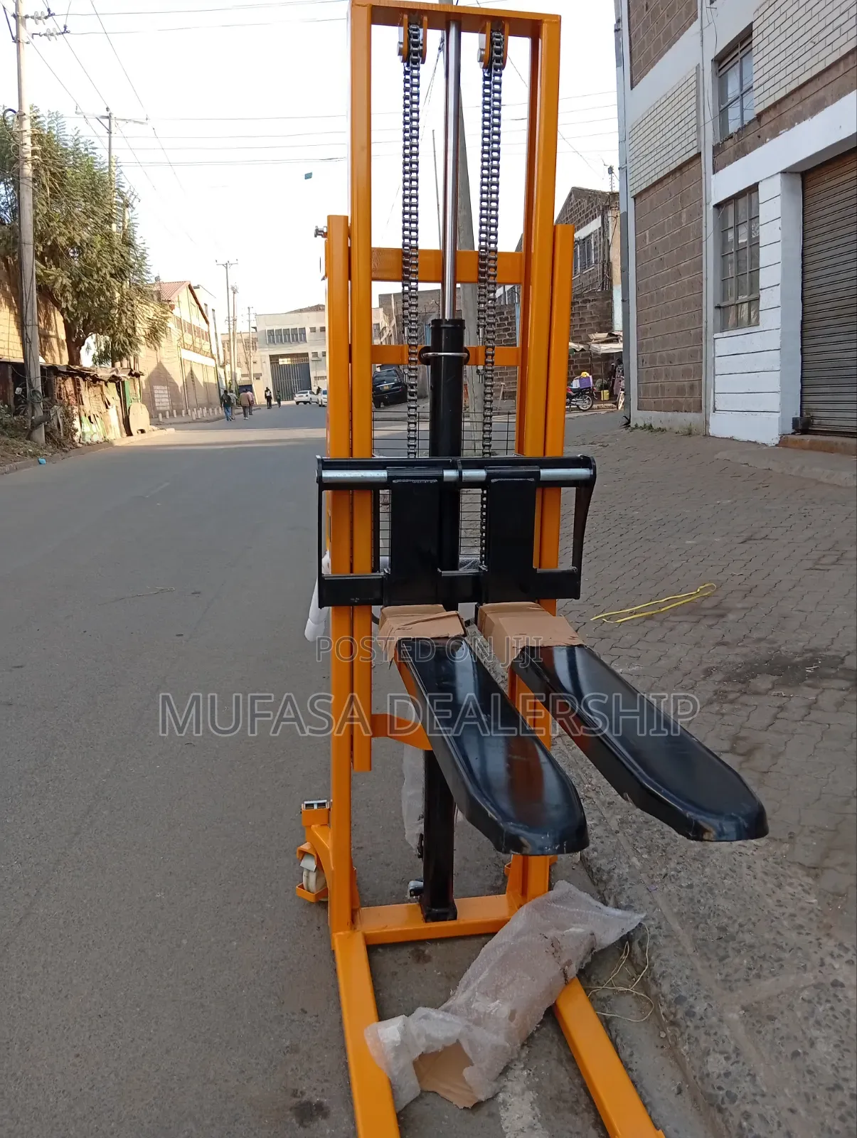 High Lift Pallet Manual Stacker