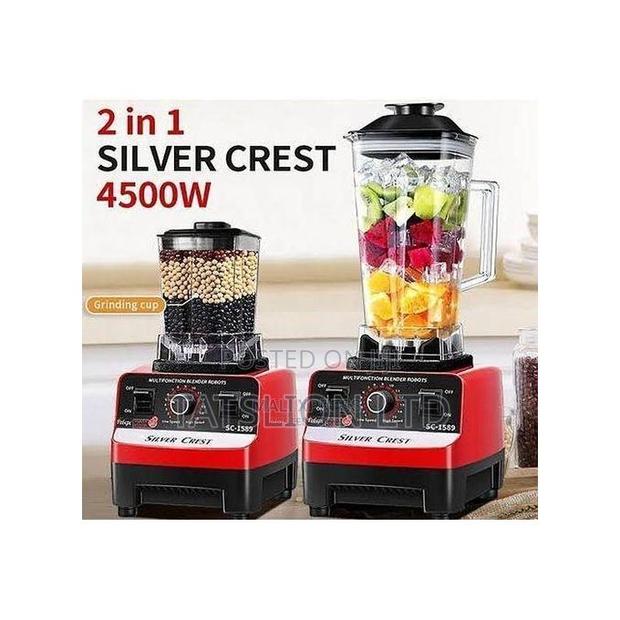 SILVER CREST 2 IN 1 PROFFESIONAL Heavy Duty Commercial Pro Blender