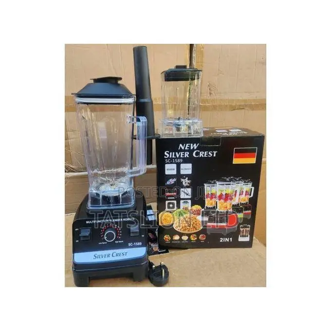 SILVER CREST 2 IN 1 PROFFESIONAL Heavy Duty Commercial Pro Blender