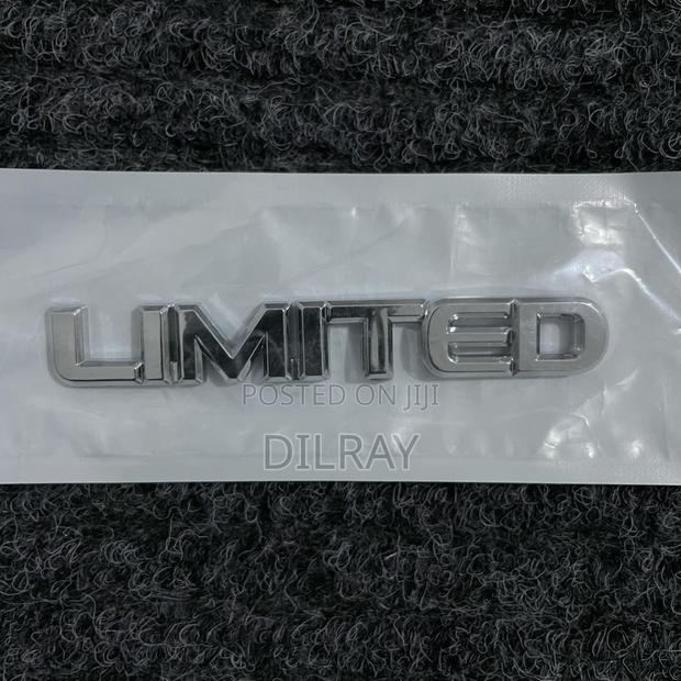 Limited Logo Emblem Badge - main view