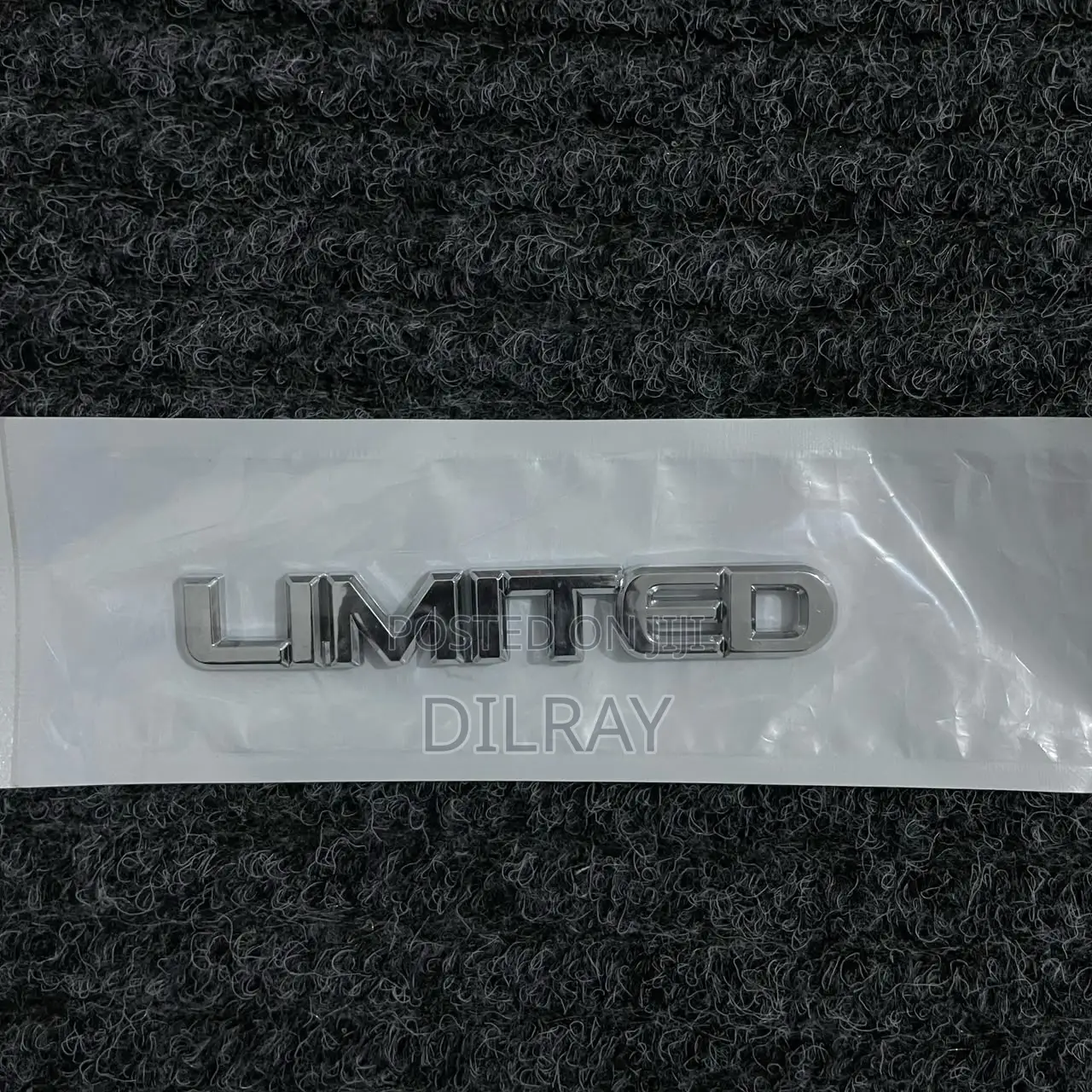 Limited Logo Emblem Badge
