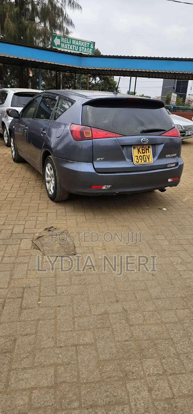 Toyota Caldina 2003 Blue
