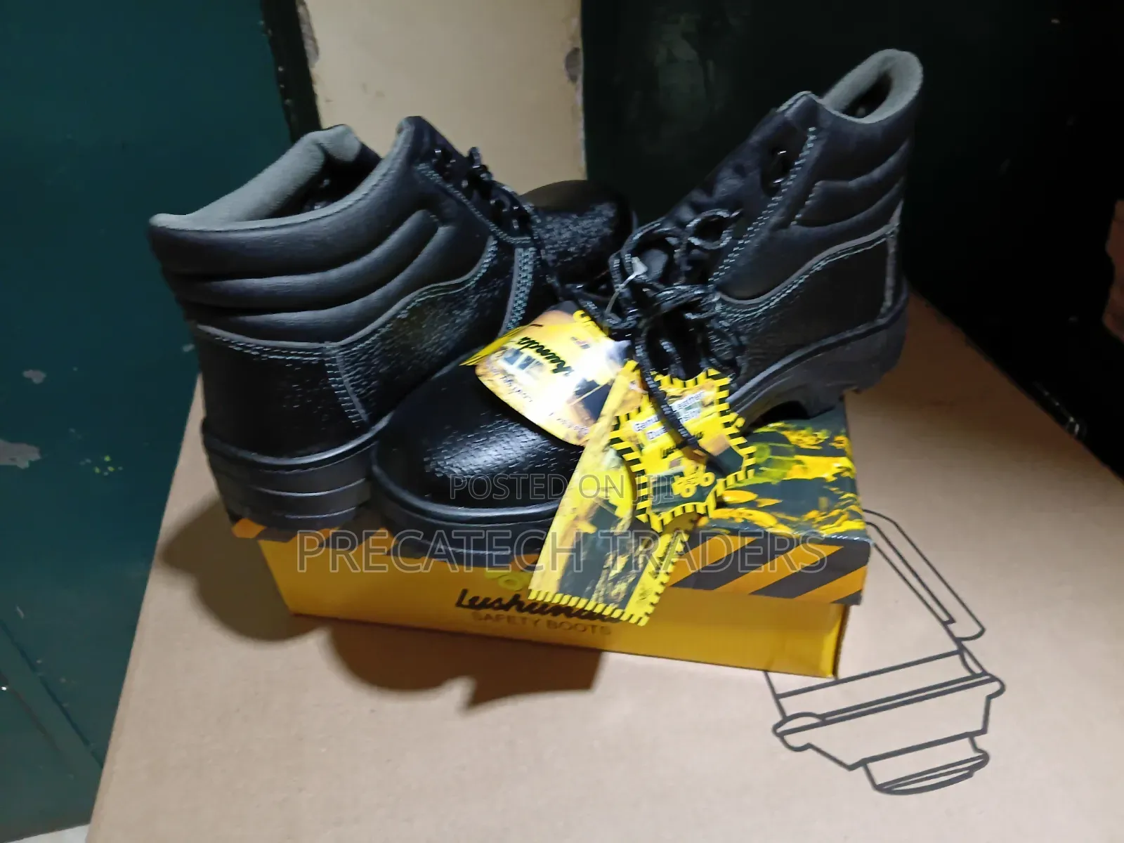 Lushundo Safety Boots – Durable Work Boots