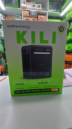 Oraimo Portable Power Station 1000Wh Emergency Backup Battery