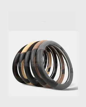 Universal Leather Steering Wheel Cover