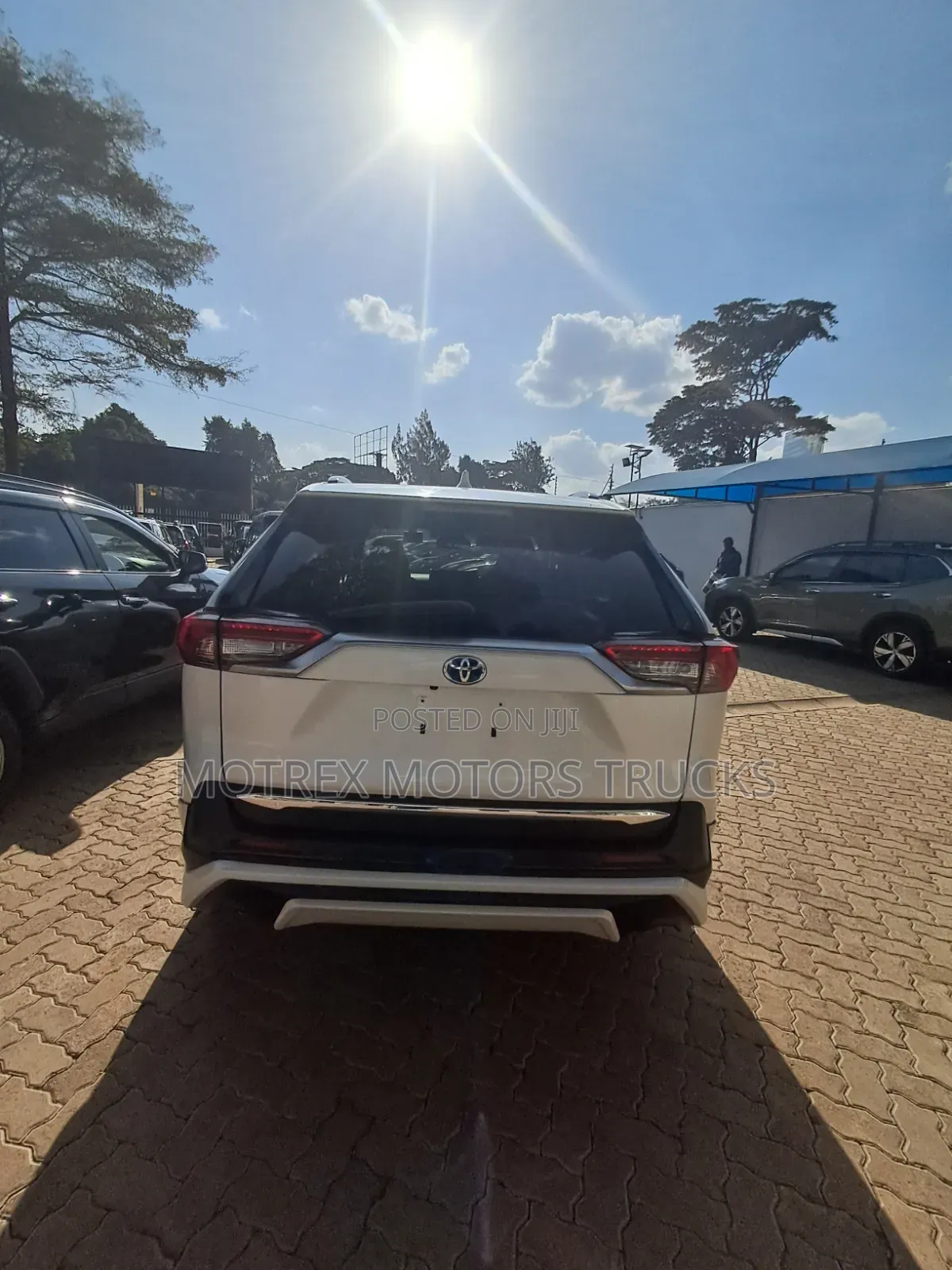 Toyota RAV4 LE AWD 2019 White