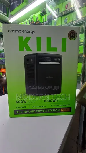 Oraimo Energy KILI 500W Portable Power Supply 1000Wh Battery Backup