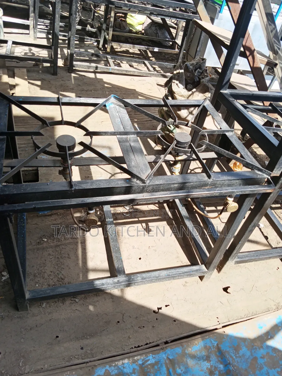 Mild Steel Double Gas Cooker
