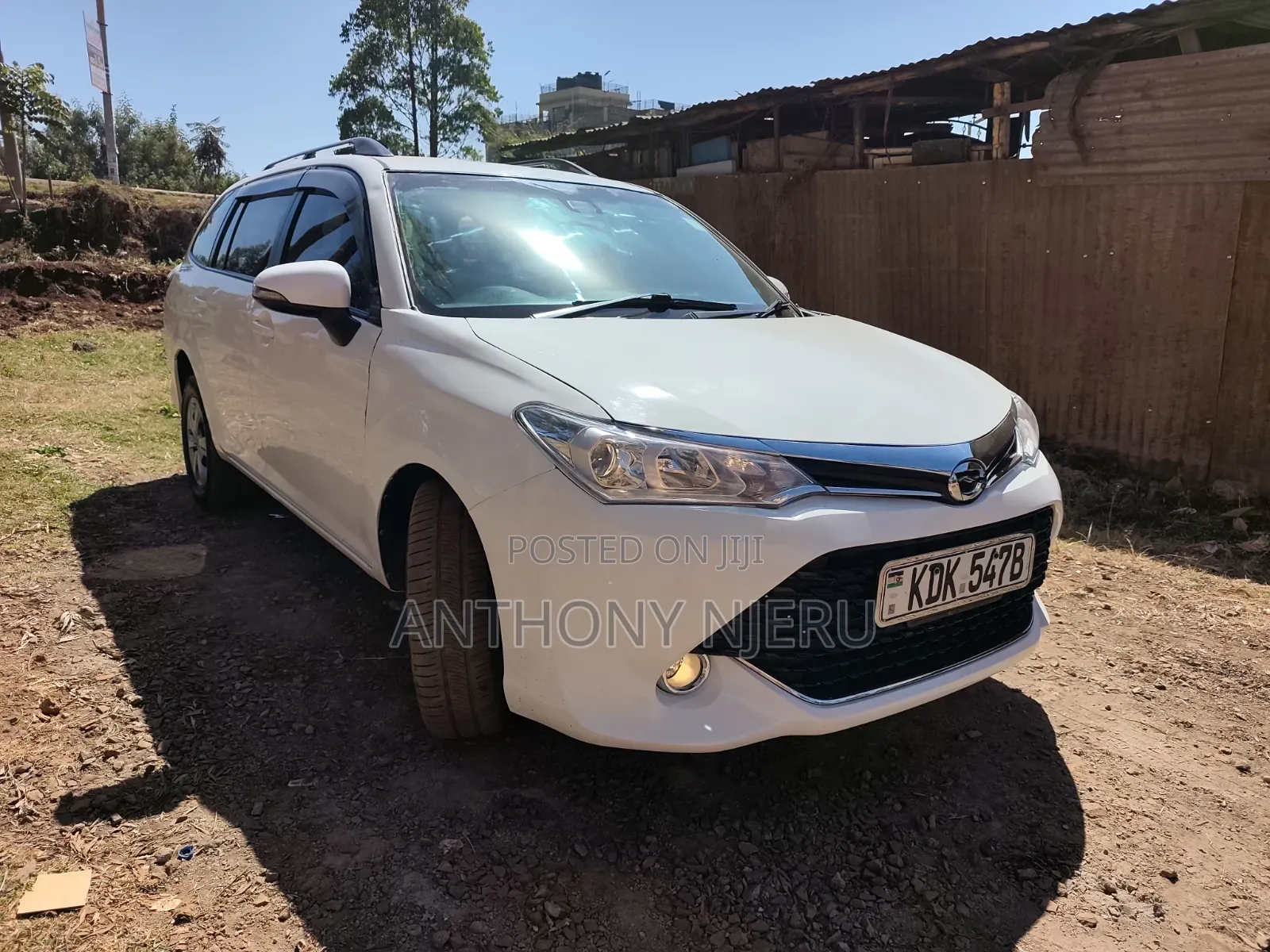 Toyota Corolla Fielder 2017 White