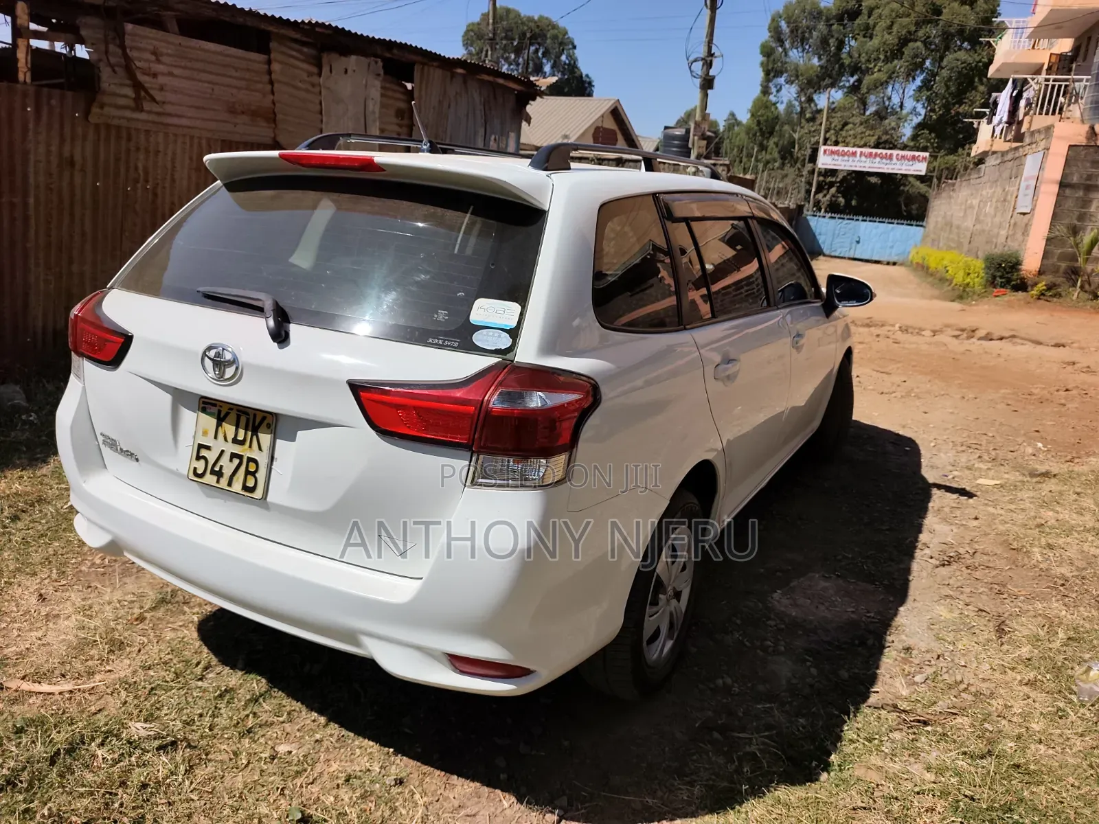 Toyota Corolla Fielder 2017 White