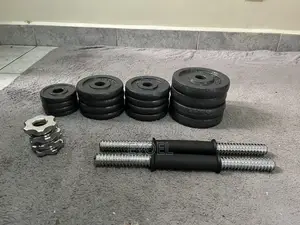 Cast Iron Adjustable Dumbbell Set