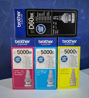 Brother BT5000 Original Quality Inks (Bk,c,y,M)
