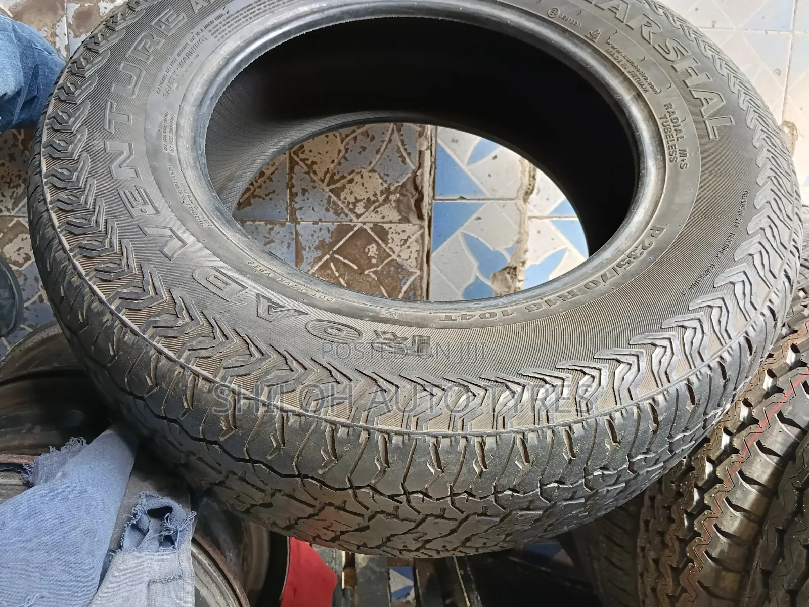 Marshall 235/60r16 Used