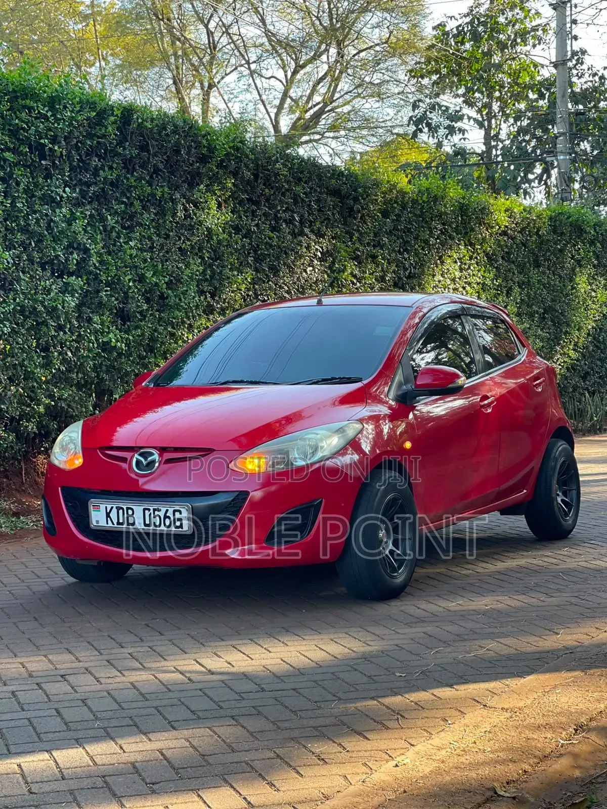 Mazda Demio 2013 Red