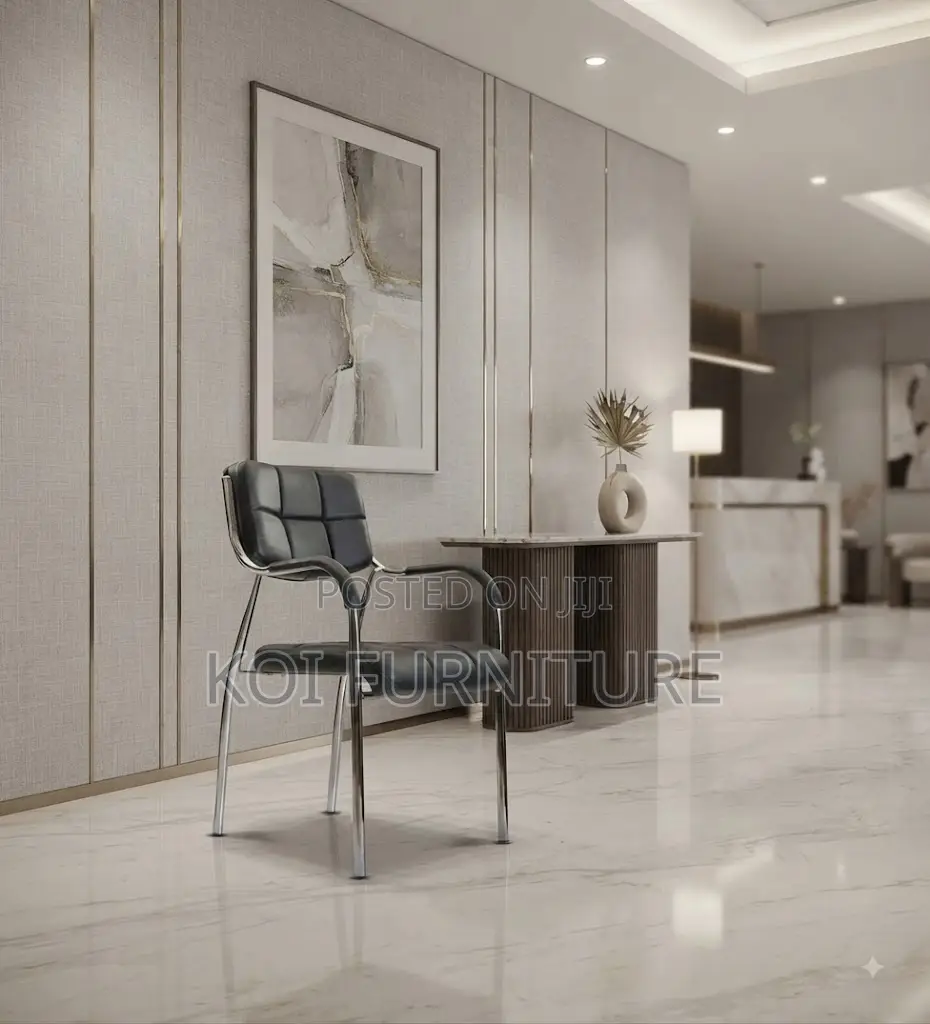 Office Chairs; Reception Office Katalina Leathe Padded Chairs