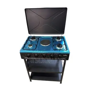 OLELON Standing 4 Gas + 1 Electric Cooktop