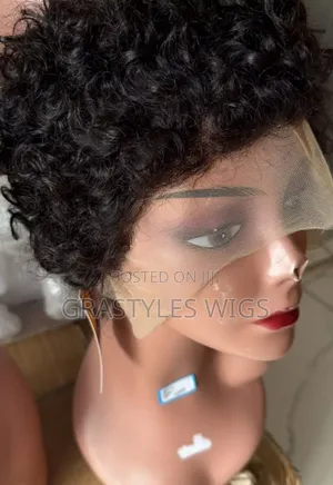 Human Hair Water Curl Wig