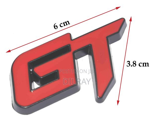GT Logo Emblem Badge - thumbnail 2
