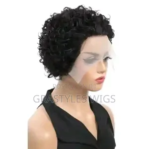 Human Hair Water Curl Wig