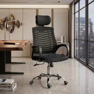 Office Chairs; Long Backrest Ergonomic Fabric Reclining Chairs