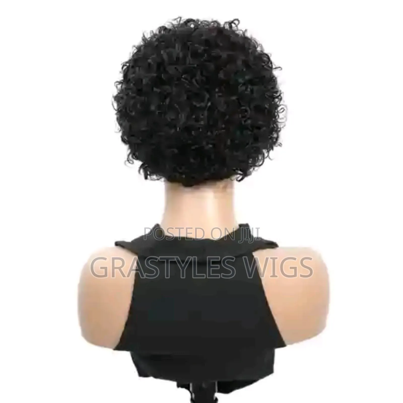 Human Hair Water Curl Wig